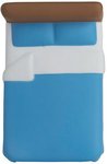 Squeezies(R) Bed Stress Reliever - Blue-white-brown