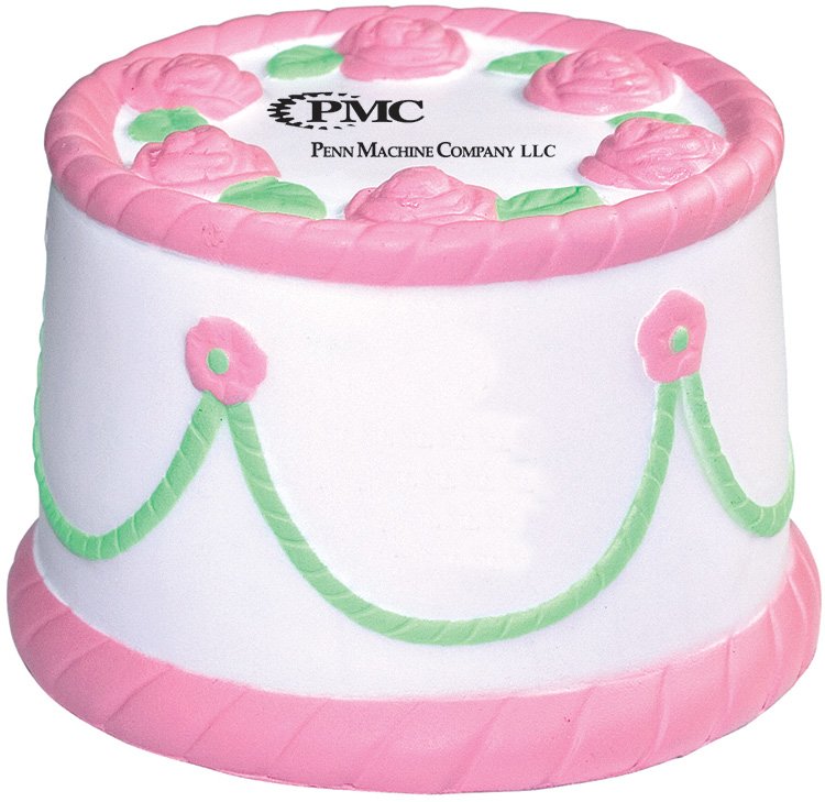 Main Product Image for Custom Squeezies(R) Cake Stress Reliever