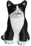 Squeezies(R) Cat Stress Reliever - Black-white