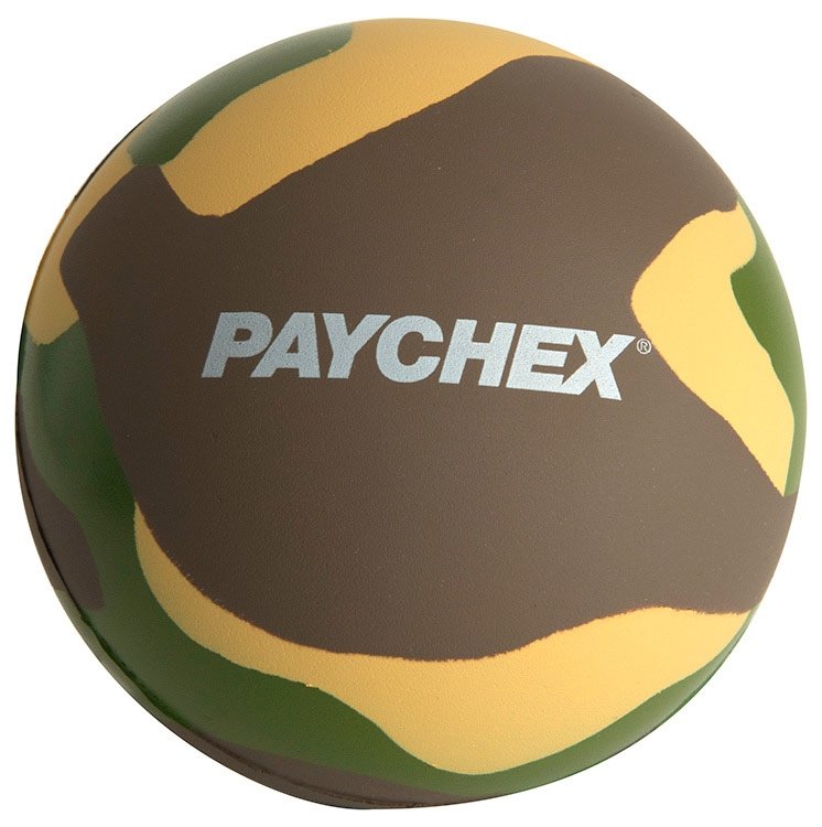 Main Product Image for Custom Squeezies (R) Classic Camo Ball Stress Reliever