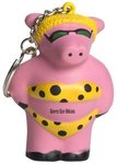 Squeezies(R) Cool Pig Keyring Stress Reliever -  