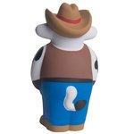 Squeezies(R) Cowboy Cow Stress Reliever - Multi Color