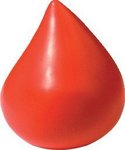 Squeezies(R) Droplet Stress Reliever - Red