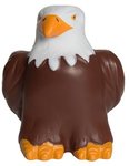 Squeezies(R) Eagle Stress Reliever - Brown-white-orange