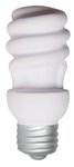 Squeezies(R) Energy Bulb Stress Reliever - White-silver