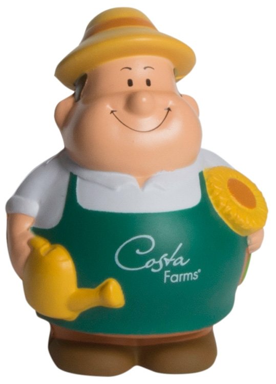 Main Product Image for Custom Squeezies(R) Gardener Bert Stress Reliever