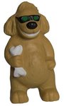 Squeezies(R) Lucky Dog Stress Reliever - Brown