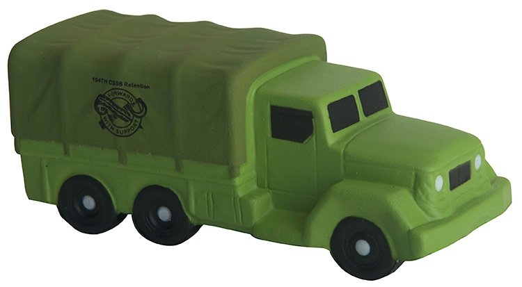 Main Product Image for Imprinted Squeezies(R) Military Transport Truck Stress Reliever