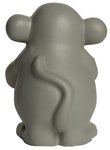 Squeezies(R) Mouse Stress Reliever - Gray-orange