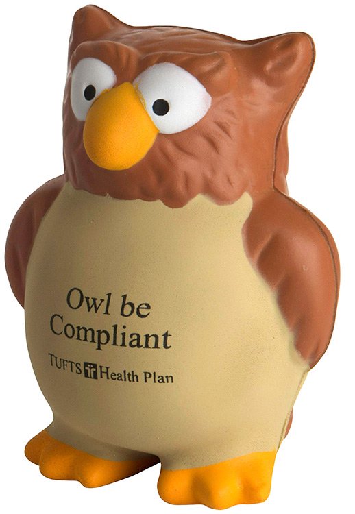 Main Product Image for Imprinted Squeezies (R) Owl Stress Reliever