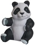Squeezies(R) Panda Stress Reliever - Black-white