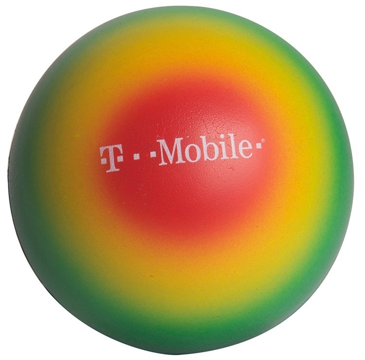 Main Product Image for Custom Squeezies(R) Rainbow Ball Stress Reliever