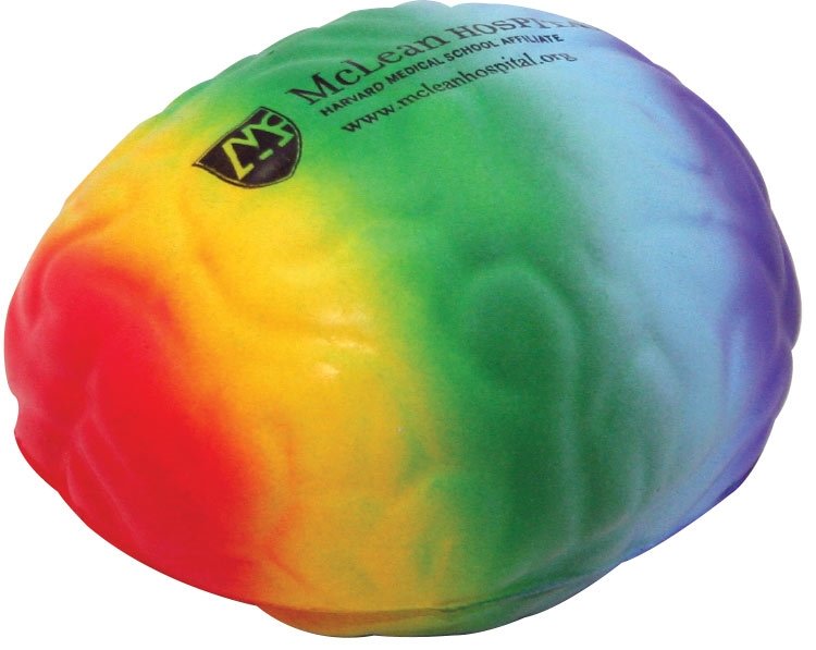 Main Product Image for Custom Squeezies (R) Rainbow Brain Stress Reliever