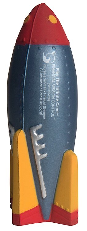 Main Product Image for Imprinted Squeezies (R) Rocket Stress Reliever