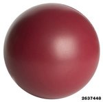 Squeezies(R)  Stress Reliever Ball - Burgundy