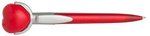 Squeezies(R) Top Heart Pen - Red