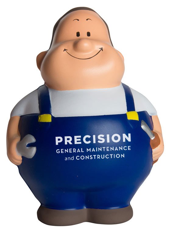 Main Product Image for Custom Squeezies (R) Workman Bert Stress Reliever