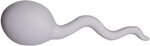 Squeezies Sperm Stress Reliever - White