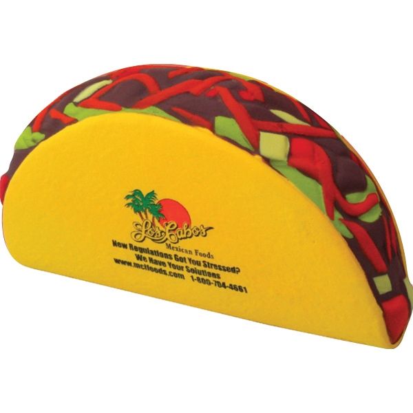 Main Product Image for Imprinted Squeezies Taco Stress Reliever