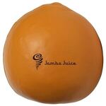 Squeezies® Tangerine Stress Reliever - Orange