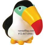 Squeezies® Toucan Stress Reliever - Multi Color