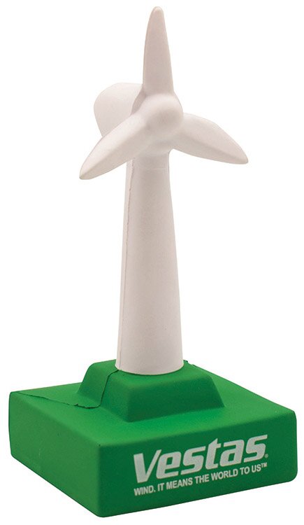 Main Product Image for Imprinted Squeezies Wind Turbine Stress Reliever