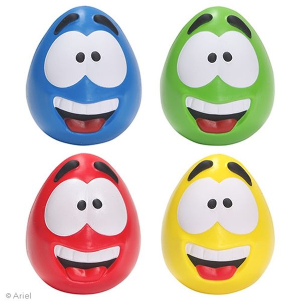 Main Product Image for Custom Printed Squishy(TM) - Happy Face Slo-Release