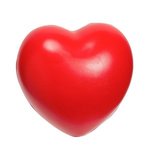 Squishy(TM) Heart Slo-Release - Bright Red