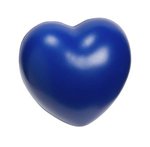 Squishy(TM) Heart Slo-Release - Medium Blue