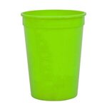 Stadium Cups-On-The Go 12 oz Solid Colors - Lime