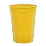 Stadium Cups-On-The Go 12 oz Solid Colors - Yellow