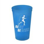 Stadium Cups-On-The-Go 22 oz Solid Colors - Translucent Blue