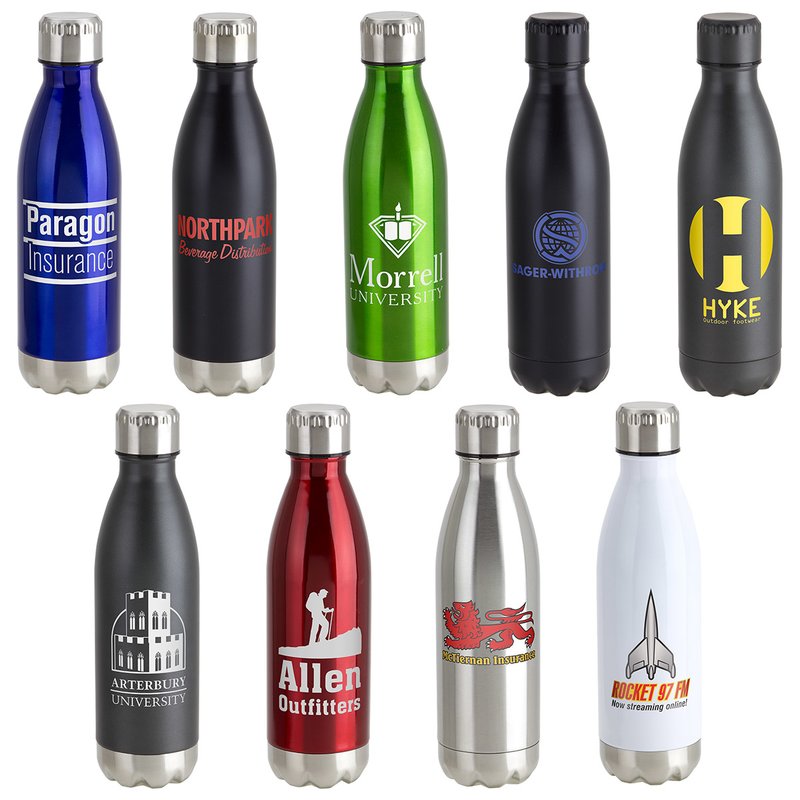 Main Product Image for Imprinted Stainless Steel Insulated Bottle 17 Oz
