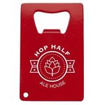 Buy Custom Printed Stainless Steel Credit Card Bottle Opener