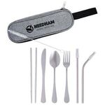 STAINLESS STEEL CUTLERY SET IN POUCH