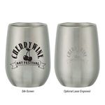 Stainless Steel Stemless Wine Glass -  