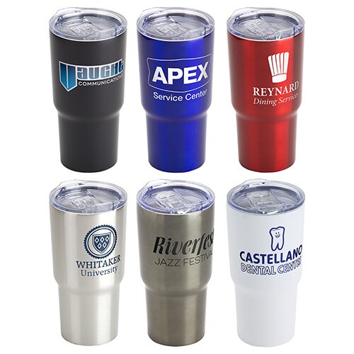 Main Product Image for Imprinted Belmont Stainless Steel Travel Tumbler Insulated 20 Oz