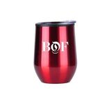 Stainless Steel Wine Tumbler - 12 oz.