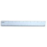 Standard 12 inch Ruler - White