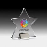 Buy Star Award with Chrome Base - Full Color