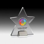 Buy Star Award With Chrome Base - Full Color