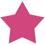 Star Mitt - Hot Pink