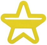 Star Shaped Cookie Cutter - Yellow