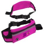Stash Pocket Sport Belt - Medium Pink