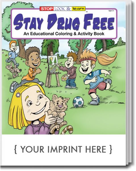 Main Product Image for Stay Drug Free Coloring And Activity Book USA Made