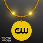 Buy Still-Light Yellow Beads with Medallion