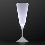 Still White Light Champagne Glass