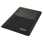 Stockton Letter Size Tech & Conference Padfolio - Black