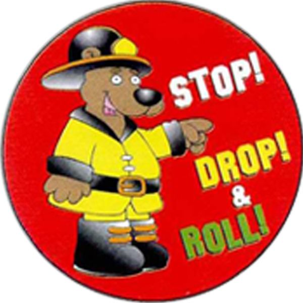 Main Product Image for Stop, Drop And Roll Sticker Rolls