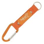 Strap Happy Keychain - Key Tag with Carabiner -  